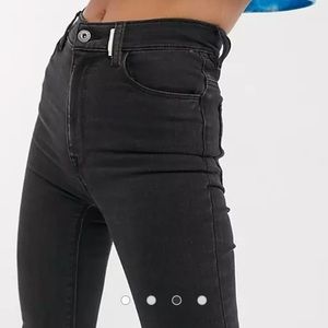 NEW high waist tall black skinny Jean